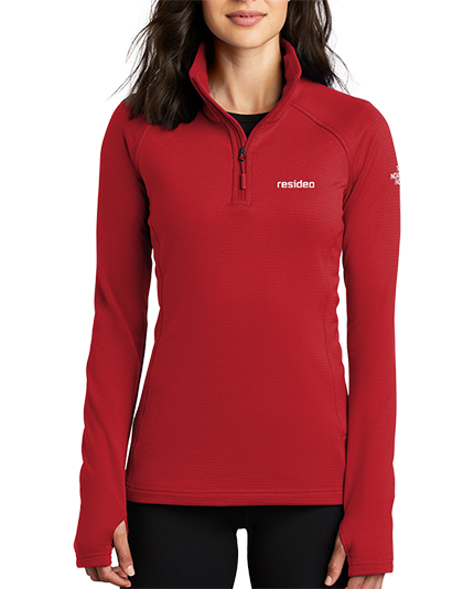 Ladies North Face 1/4 Zip Fleece