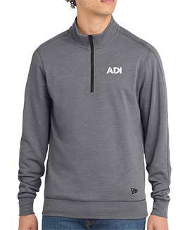 Click to view Unisex ADI New Era Tri-Blend 1/4 Zip Fleece     